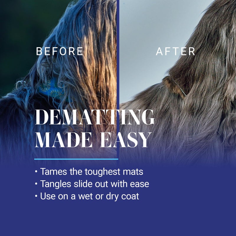 Chris Christensen Ice on Ice Ultra Conditioning Dematting Spray, Dog Conditioner, Groom Like a Professional, Lightweight Formula, Dematts & Detangles, Conditions & Protects, Made in The USA, 13.2oz - Image 3
